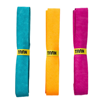 TAAN泰昂羽毛球拍手胶龙骨握把胶吸汗带H13三条装（桔/蒂蓝/紫）