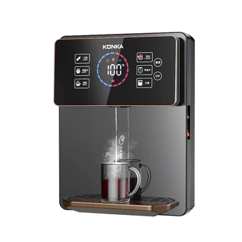 康佳（KONKA）饮水机家用净水器伴侣 智能触控 速热即饮冲奶 UV除菌 彩屏管线机KY-LRG08冰热款