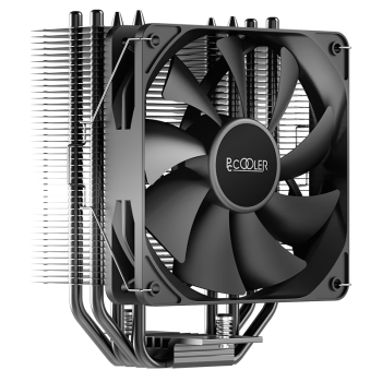 超频三（PCCOOLER）R4000S CPU风冷散热器（支持12/13代/1700/AM4/AM5平台/四热管/黑化//配硅脂）