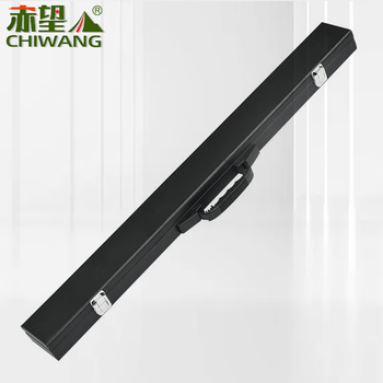 赤望美式2节台球杆盒盒手提式球杆盒 中式1/2两节式球杆盒方形球杆盒3