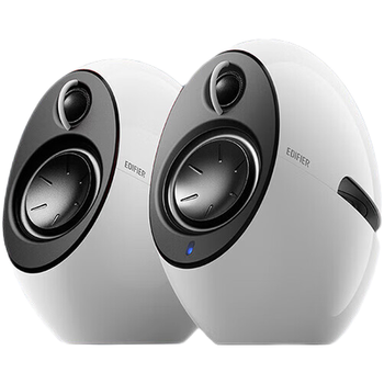 漫步者（EDIFIER）e25HD 桌面蓝牙音箱 精致HIFI高保真2.0音箱 家居艺术音响  极昼白