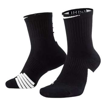 耐克（NIKE）Elite 中筒篮球袜 黑袜（1 双） SX7625-013-M