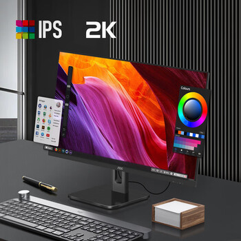 AOC显示器 Q27P10 27英寸/2K超清/IPS低蓝光/升降旋转设计办公电竞娱乐电脑显示屏 AOC显示器 Q27P10 27英寸/2K超清/IPS低蓝光/升降旋转设计办公电竞娱乐电脑显示屏