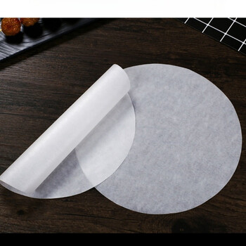谦星 手抓饼隔离纸不沾膜纸不粘油纸保鲜面团垫纸 圆形25cm 500张