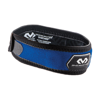 迈克达威（McDavid）髌腱保护跳跃膝登山跑步篮球羽毛球网球运动护膝髌骨带414  蓝色