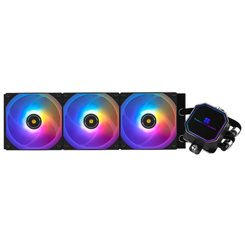 Thermalright(利民) Frozen Prism 360 BLACK ARGB冰封棱镜 ARGB幻彩同步 一体式水冷散热器 FP360 BLACK ARGB