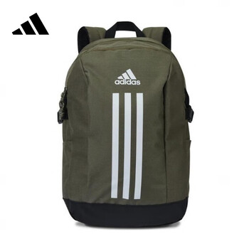 阿迪达斯双肩包男士羽毛球电脑旅行背包女初高中学生书包IX6578