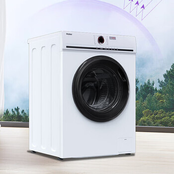 海尔（Haier）10KG公斤家用大容量一级能效BLDC变频顽渍洗羊毛洗羽绒洗滚筒洗衣机全自动 EG100MATE25W