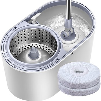 五月花旋转拖把2拖布家用一拖净免手洗2025省力带桶拖地神器