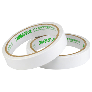 天章 （TANGO）办公双面胶带18mm*6y 6卷办公文具用品两面胶棉纸强力双面胶 学习用品双面胶