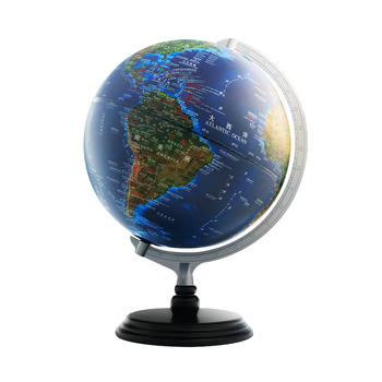 北斗中英双语触控灯光充电立体浮雕AR地球仪毕业纪念品儿童玩具节男女孩学生日礼物文具高端摆件G3068