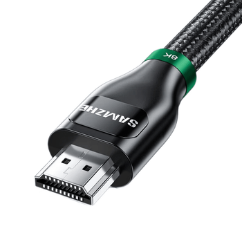 山泽HDMI线2.1版 2米 8K60Hz 4K240Hz 笔记本电脑电视盒子接显示器投影仪高清视频线兼容HDMI2.0 HW20