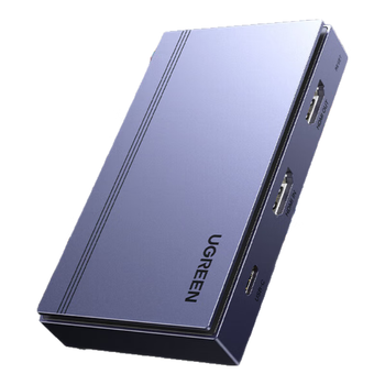 绿联HDMI视频采集卡2K高清 适用索尼佳能尼康相机Switch2/PS5手机iPad平板电脑游戏直播录制USB采集器
