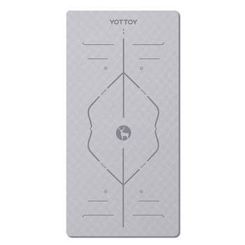 yottoy瑜伽垫 健身垫TPE防滑加厚加宽185*80cm初学者男女舞蹈地垫子家用