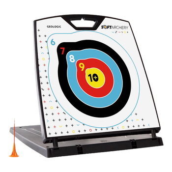 迪卡侬弓箭套装吸盘箭儿童射箭入门反曲弓室内外射击白色5134591