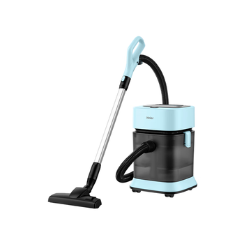 海尔（Haier）桶式吸尘器水过滤家用大功率大吸力一键收线无级调速万向轮干湿两用清灰吸水机HZ-T918E匠心好礼