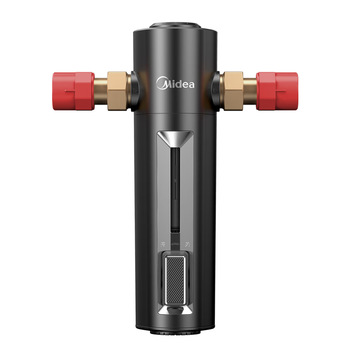 美的（Midea）前置过滤器超15T/h大水量家用高端款双涡轮半自动反冲洗全铜防爆免换芯全屋净水器QZBW20S-24Pro