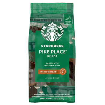 星巴克（Starbucks）派克市场咖啡豆200g中烘 100%阿拉比卡豆 门店同款手冲黑咖啡