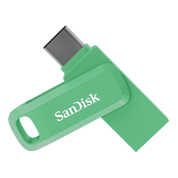 闪迪（SanDisk）256GB Type-C USB3.2 手机U盘DDC3绿色 读速高达400MB/s 自动备份 手机电脑两用 双接口大容量优盘