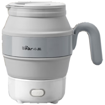 小熊便携式折叠 烧水壶 出差旅行旅游小型烧水电水壶小容量一体可折叠 智能防干烧电热水壶ZDH-A06M5