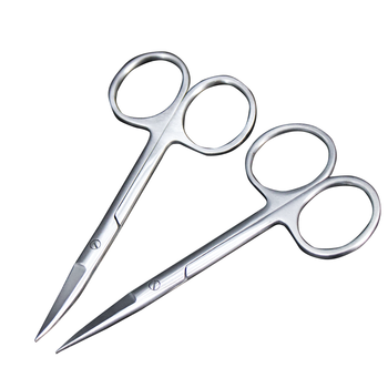 海斯迪克 HKQS-209 不锈钢手术剪刀外科器械实验室用多功能医疗剪绷带剪 眼科直尖10cm