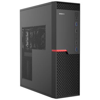 攀升商和S2 办公商用台式电脑全套整机(12代i3-12100 8G 256G WiFi 商务键鼠 3年上门)单主机diy组装机