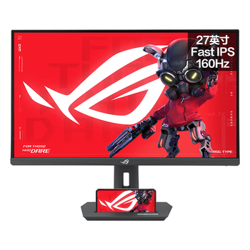 华硕ROG 绝神27 XG27UCG 27英寸显示器电竞4K 160Hz双模1K 320Hz HDR400 G-sync兼容Type-C HDMI2.1