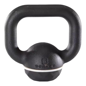 迪卡侬4-20kg壶铃球浸塑哑铃男女包胶提壶CROB4KG单只 2017318