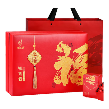 忆江南特级铁观音茶叶礼盒360g节日送礼送长辈的礼物福至