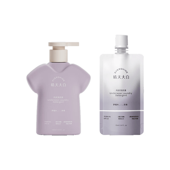 EVERSHINE晴天大白内衣裤洗衣液425ml内衣内裤清洗液HPV灭活除菌除螨去血渍