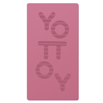 yottoy天然橡胶瑜伽垫防滑加长加宽环保垫子PU地垫家用健身垫