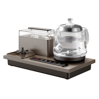 志高（CHIGO）全自动上水电热水壶 茶台烧水壶一体机 可洗杯高温蒸汽消毒会客泡茶专用电茶炉316L不锈钢JBL-C110