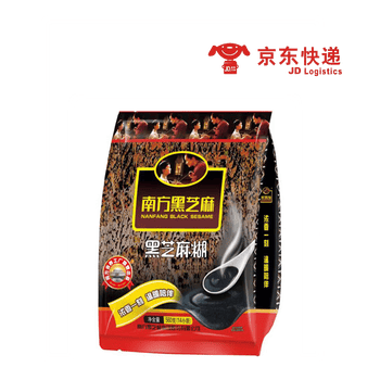 南方黑芝麻糊原味560g*16袋 精装懒人即食冲饮家庭必备早餐芝麻粉整箱