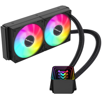 大水牛(BUBALUS)凌霜240A 无限镜CPU水冷散热器(ARGB神光同步/支持IntelLGA2011/AMD/多平台/一体式/PWM温控)