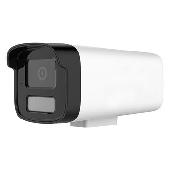 Logitech 400万白光全彩双光夜视PoE网络监控摄像头 网线供电内置拾音 DS-2CD1245-LA 焦距4mm