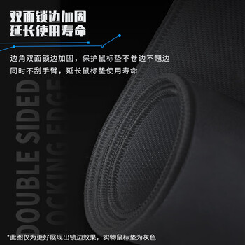 AOC全属性系列电竞游戏鼠标垫中小号460*400*4mm加厚锁边办公键盘电脑书桌垫M152/93灰色 AOC全属性系列电竞游戏鼠标垫中小号460*400*4mm加厚锁边办公键盘电脑书桌垫M152/93灰色