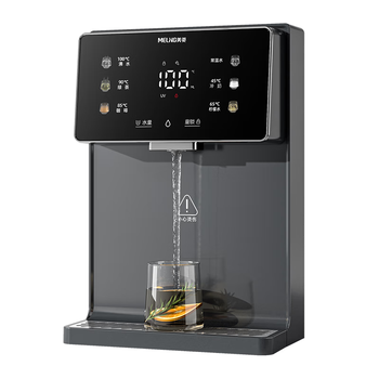 美菱（MeiLing）管线机壁挂式直饮水机台式加热一体机家用净水器伴侣全通量适配6档调温速热直饮机MY-GB9005