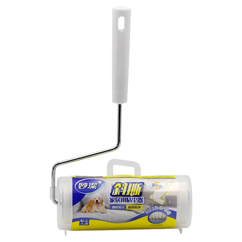 妙洁 斜撕家居用粘尘器 16cm60撕 滚筒粘毛器粘尘纸