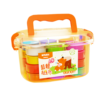 晨光（M&G）小狐狸盒装24色4D超轻粘土 儿童超级彩泥橡皮泥黏土幼儿园小学生手工diy玩具生日开学礼物