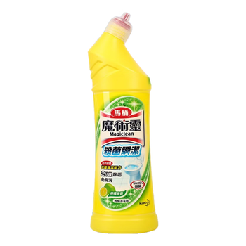 花王（KAO）魔术灵洁厕灵 马桶清洁剂洁厕液强力去污除垢去异味柠檬香500ml