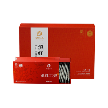 凤牌 红茶 云南滇红工夫礼盒300g 茶叶 中华老字号 中秋礼品送人