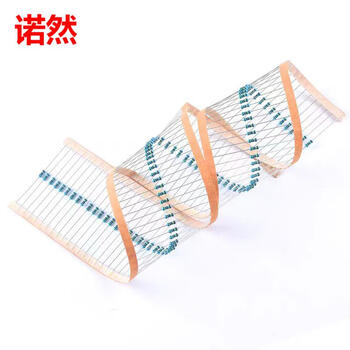 诺然  1/4W金属膜电阻器元件1%五色环 1.5K 100个