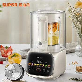 苏泊尔（SUPOR）破壁机低音降噪1.5L大容量家用豆浆机 全自动可拆洗榨汁机早餐辅食机SPX306R