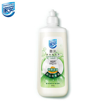 家安（HomeAegis） 薏米高效餐具净500g 温和无残留厨房清洁去油污