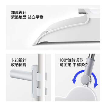 五月花扫把簸箕两件套扫地扫头发笤帚畚箕可折叠防风梳齿型 五月花扫把簸箕两件套扫地扫头发笤帚畚箕可折叠防风梳齿型