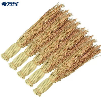 希万辉 手工炊帚老式高粱苗刷锅刷子【小贵州苗*5把】XWH-H0673