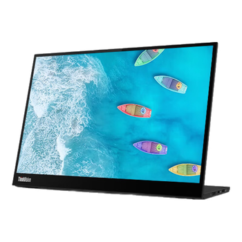 联想ThinkVision 14英寸便携显示器IPS屏幕  硬件护眼 双Type-C 一线链接 M14d