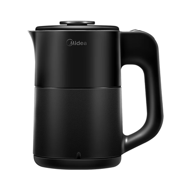 美的（Midea）烧水壶电热水壶迷你便携式烧水杯 旅行小容量0.6L 304不锈钢开水壶轻音煮水自动断电烧水壶06M102