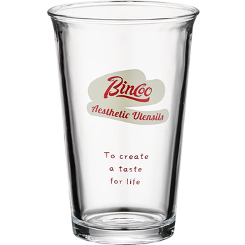Bincoo玻璃咖啡杯冰美式杯子dirty冰拿铁杯冷饮夏天ins透明马克杯