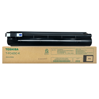 东芝(TOSHIBA)T-FC425C-K黑色墨粉2020AC/2021AC/2520AC/2521AC/2525AC/3025AC/3525AC/4525AC/5525AC/6525AC碳粉